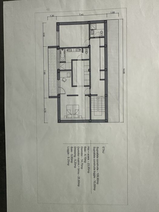 Casa individuala P+1 547 mp teren , comuna Cernica Direct Dezvoltator