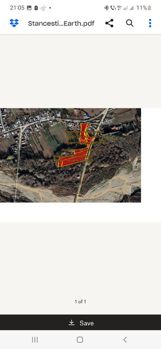 Teren intrav. si extrav. cu padure - pret 2,45 euro/mp - NEGOCIABIL