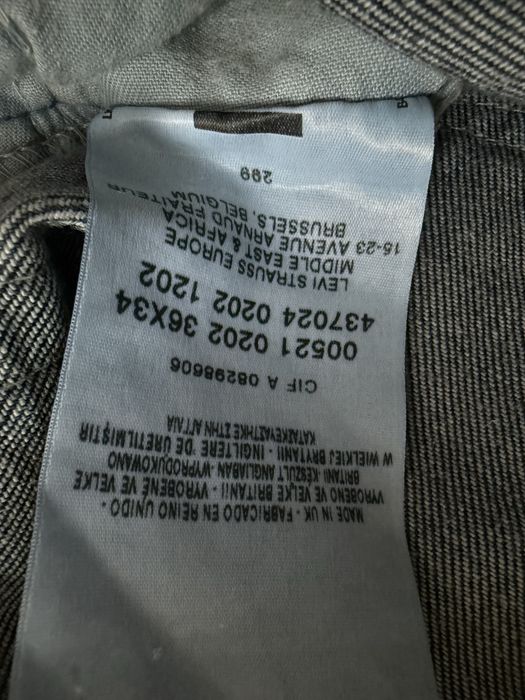 Blugi LEVIS 521 2002 Albastru Barbati | Marime 36 x 34 (Talie 90 cm)