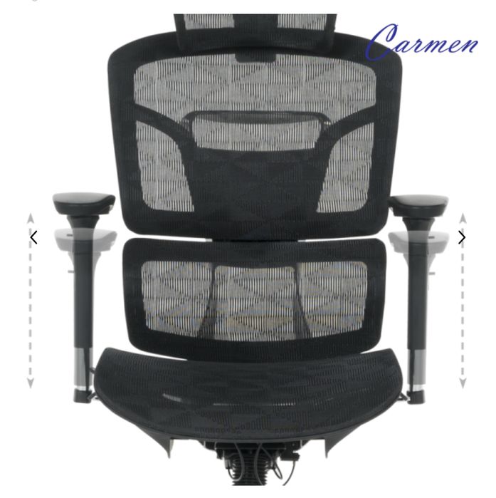 Ergonomic chair Carmen 7902 - black