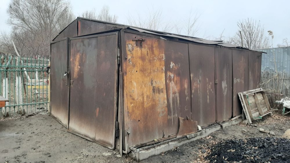 Темир гараж сатылады