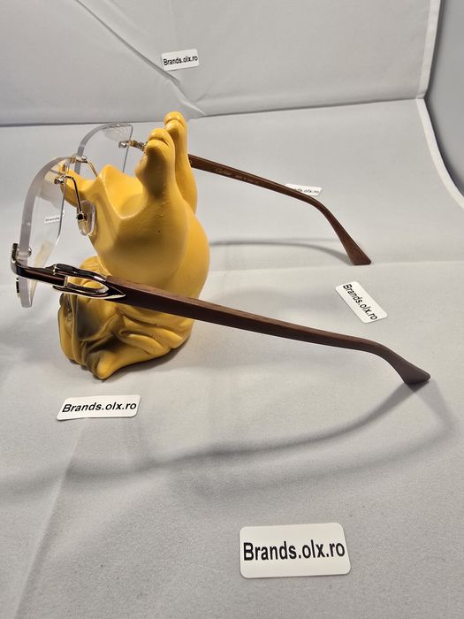 Ochelari de soare Cartier Horn, lentila transparenta