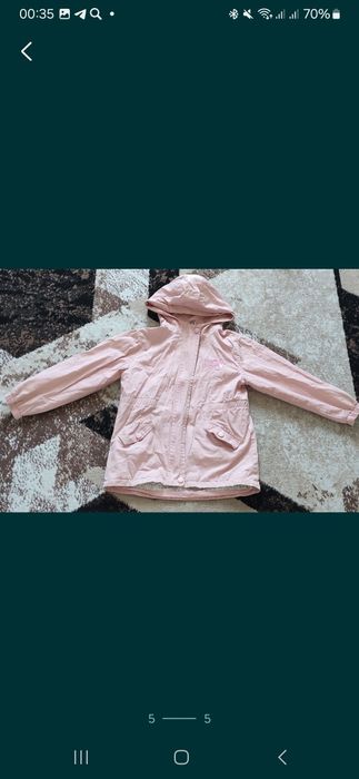 Джинсовая ветровка на девочку