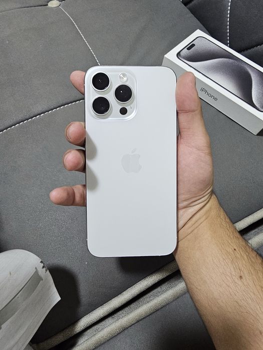 Iphone 15 pro max white 1 ой гарантия