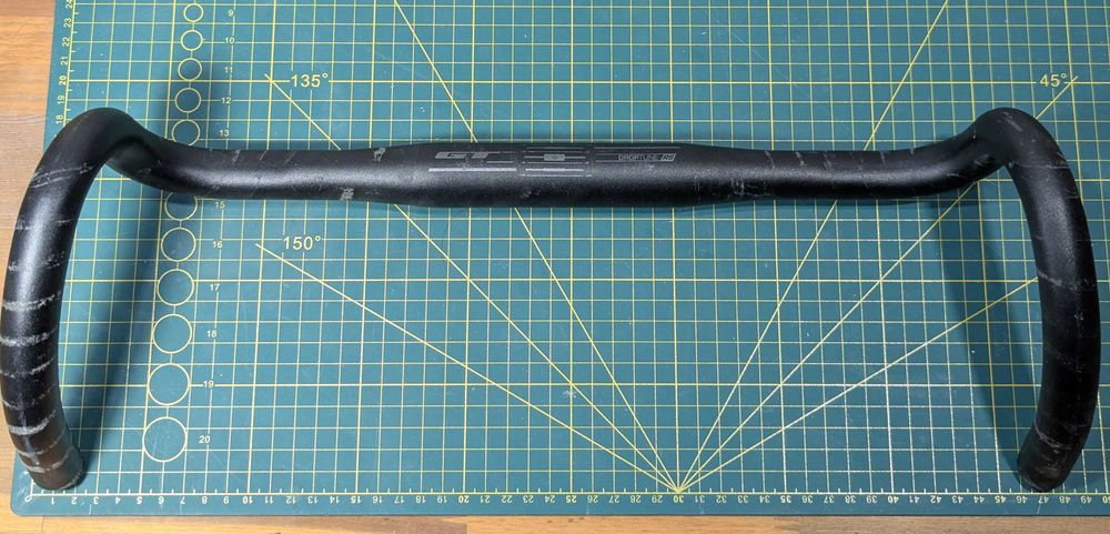 Гравийный руль баран 42см