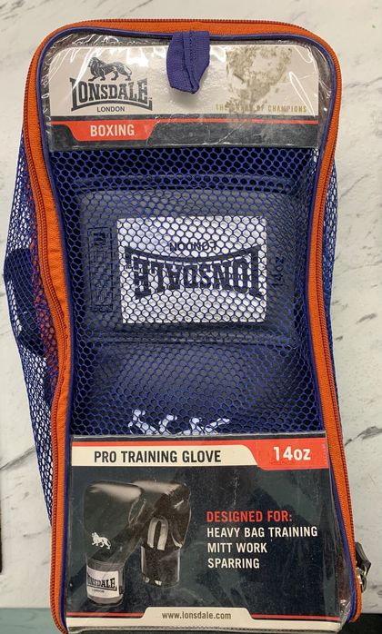 Продавам боксови ръкавици Lonsdale London Pro Training 14 oz