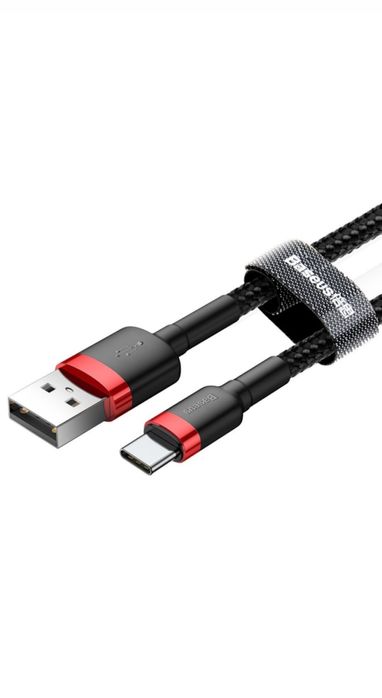 Cablu date și încărcare Baseus. USB la USB Type-C. Rapid charge. Nou