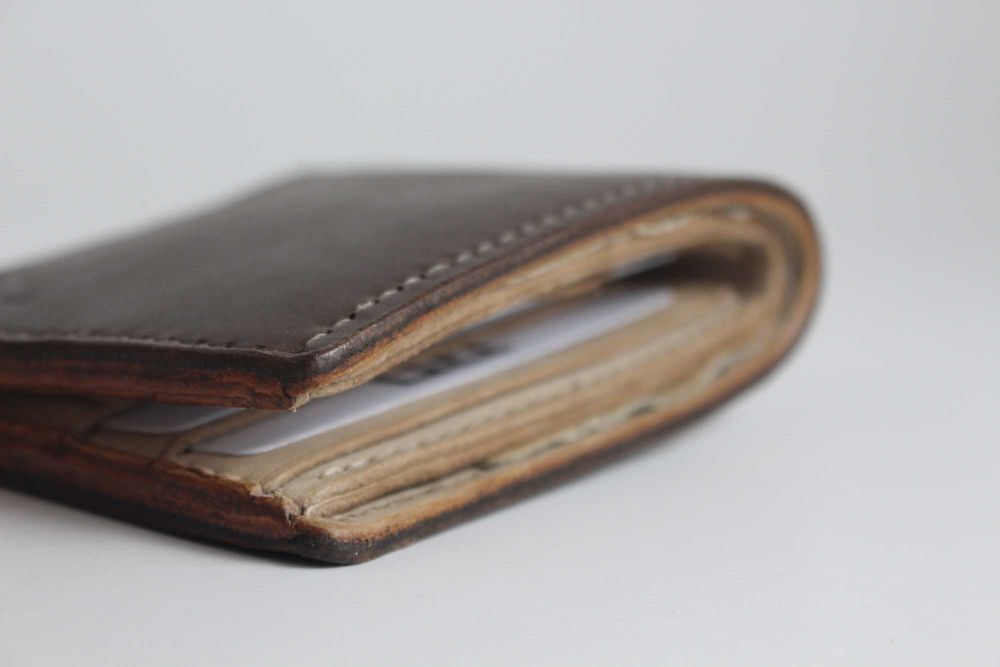 Портмоне, ручная работа, 100% натуральная кожа