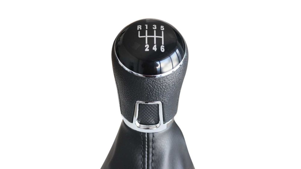 Топка с маншон кожа кожичка Пасат VW PASSAT 3C B6 2005>2010 6 скорости