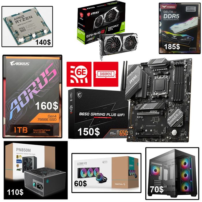 Kompyuter Ryzen 5 7500F