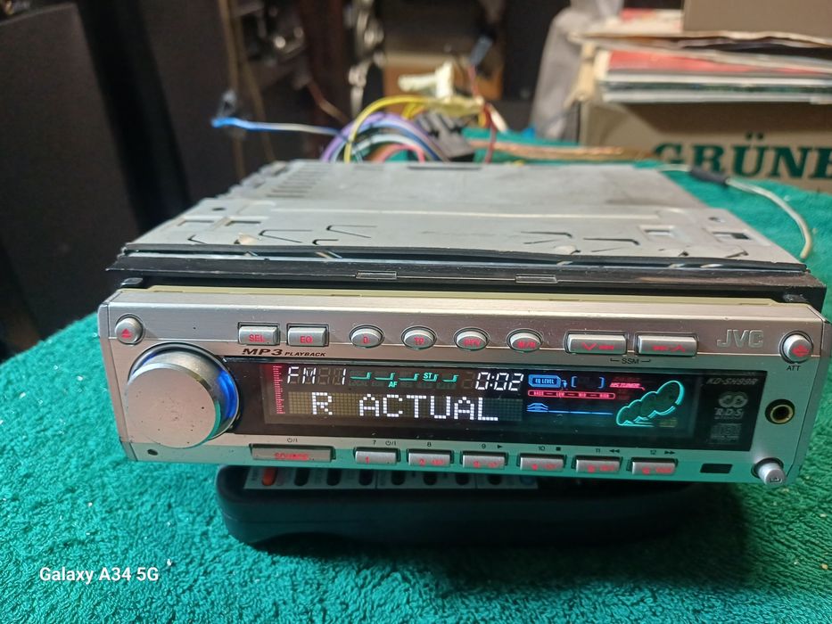 Cd player m3 auto  jvc kd sh99r oldschool