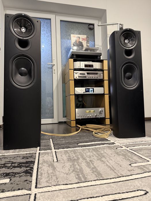 Boxe KEF Q7,175W,Difz De Bas De 22Cm,Made In England,Sunet De Vis