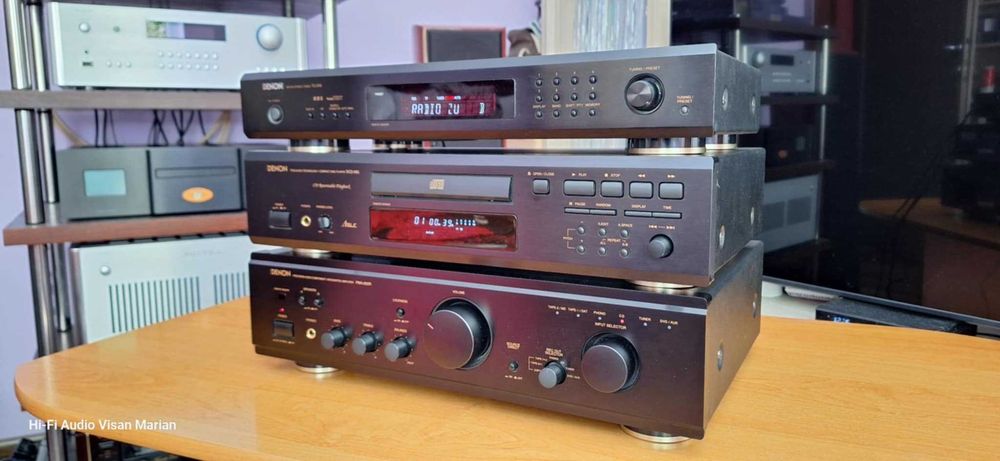 Linie Denon PMA-655R,Denon DCD-685,Denon TU-245 Cu Telecomanda CA NOU