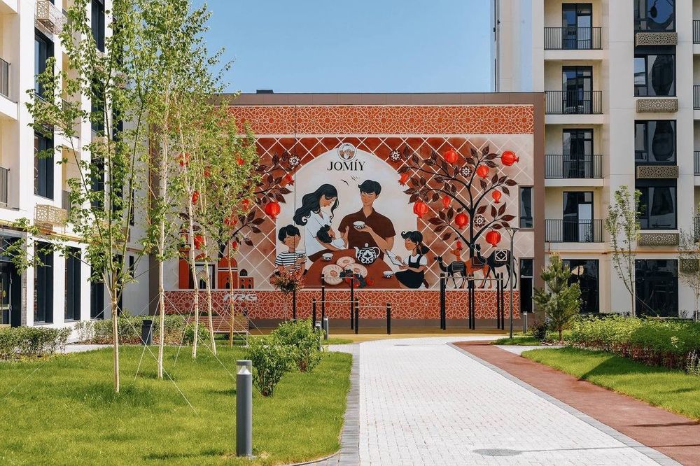 Продается 4х ком квартира, ЖК NRG Bi Jomiy, ор-р: круг Джомий, 128м²