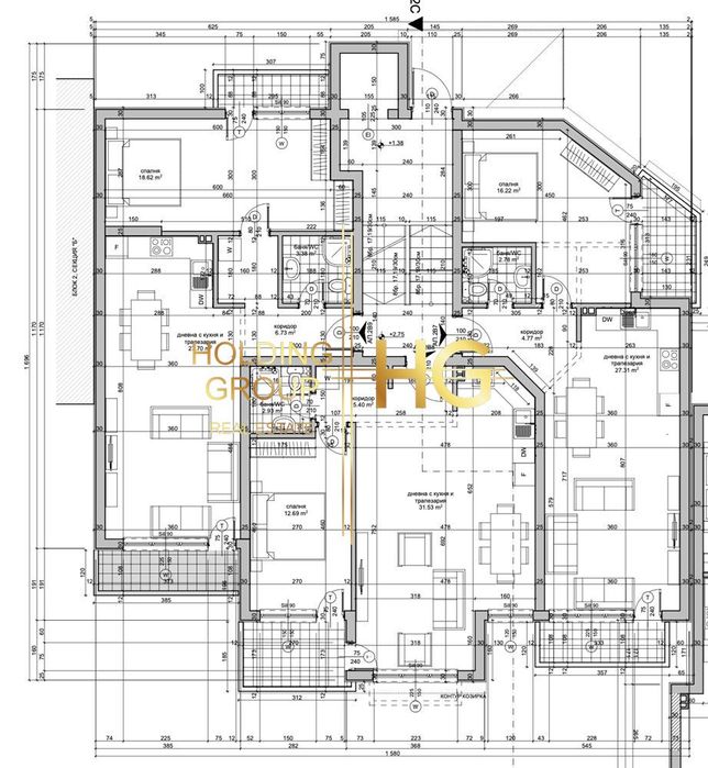 Продава се Двустаен апартамент в Варна, Виница - 75 кв.м за 1452 €/кв.м - Снимка #1