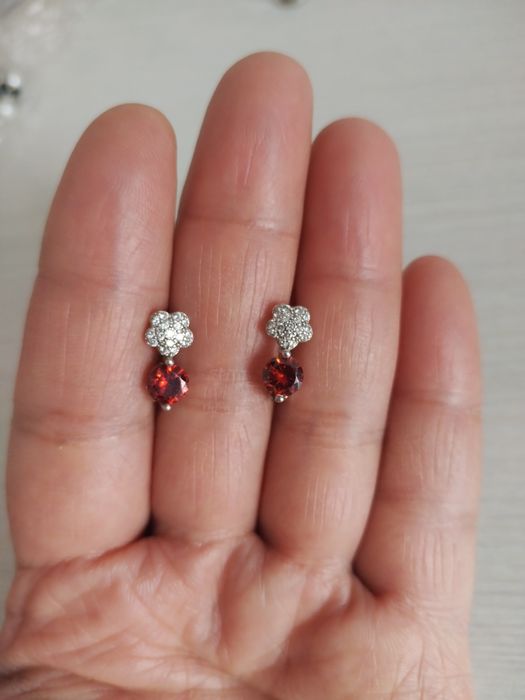 Серёжкм серебряные