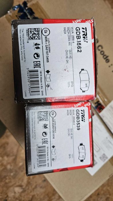 Set Discuri si placute de frana NOI pt. MAZDA CX5 si MAZDA 6 prod. TRW