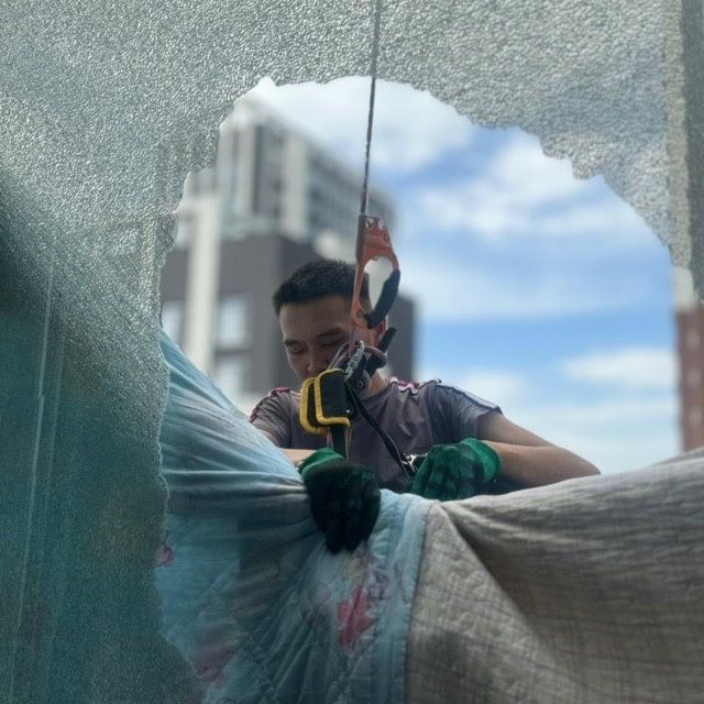 Высотные работы ,альпинигсты гидроизоляцыя  утепление стен