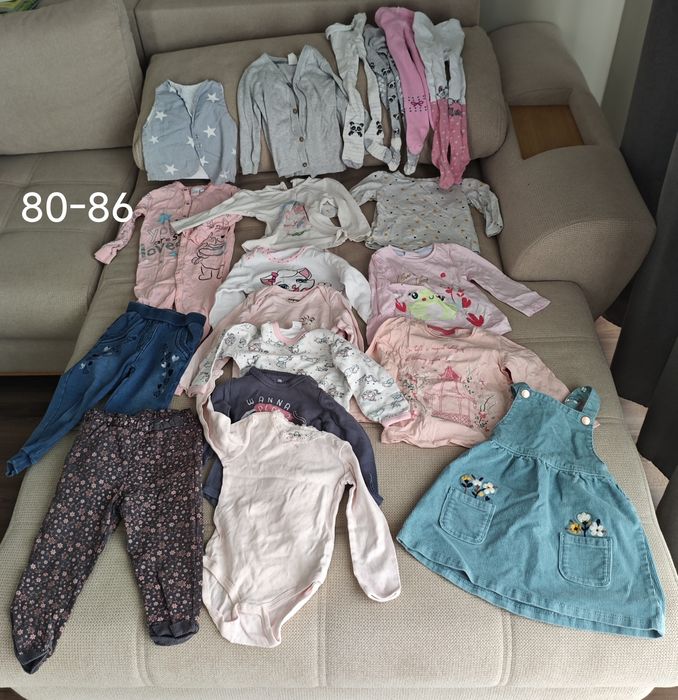 Есенно- зимни дрехи за момиче 80-116 размер