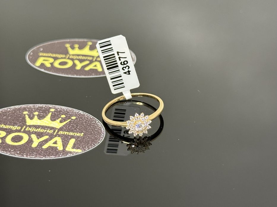 Bijuteria ROYAL : Inel AUR 14K NOU / 1.5 GR