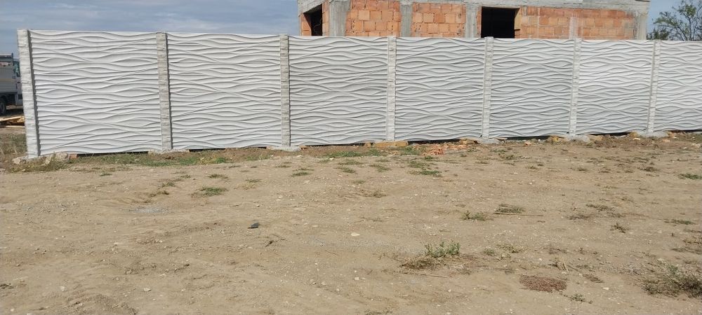 Gard de beton vibropresat profesional