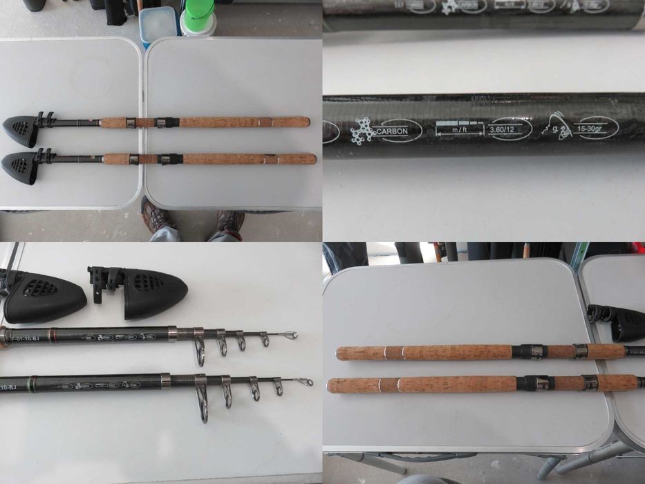 Въдици – телескопи с водачи Abu Garcia, Trabucco и Filstar