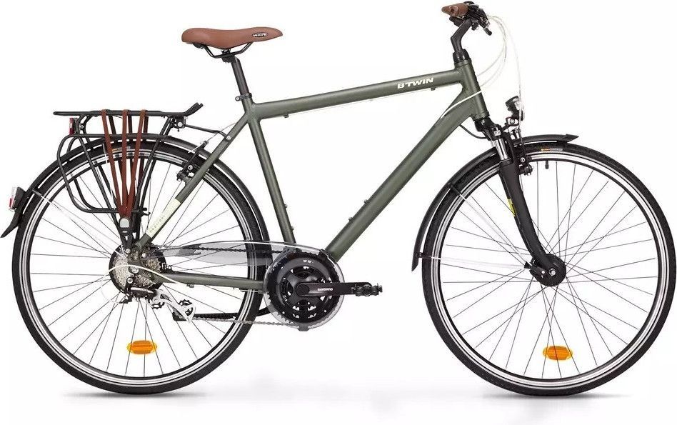 Градски-трекинг велосипед Btwin Hoprider 500