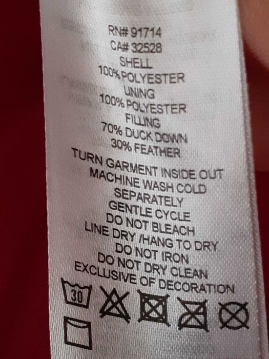 Geacă Armani Exchange, din puf  şi pene de rață, autentică