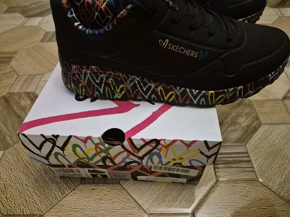 Adidas Skechers nr 38 ca noi in cutie