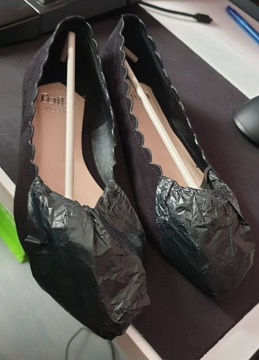 Balerini nou-nouti, negri, Asos