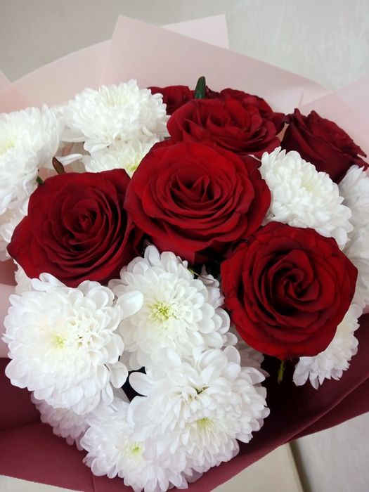 Букет цветов свежыйе