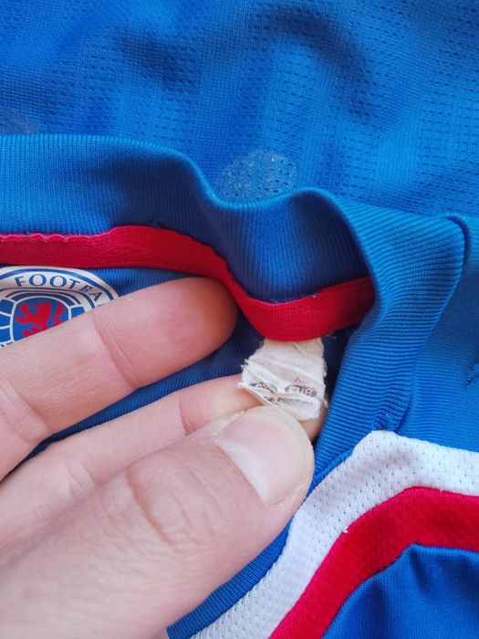 Tricou Fotbal de Colectie Glasgow Rangers UEFA Cup Final 2008 #6 Ferguson