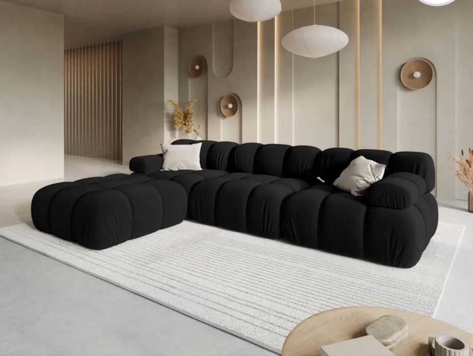 Coltar modular BELLIS negru