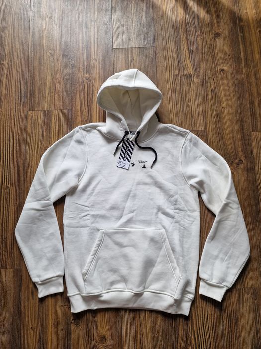 Страхотен мъжки суитчър с качулка OFF WHITE размер M L XL 2XL