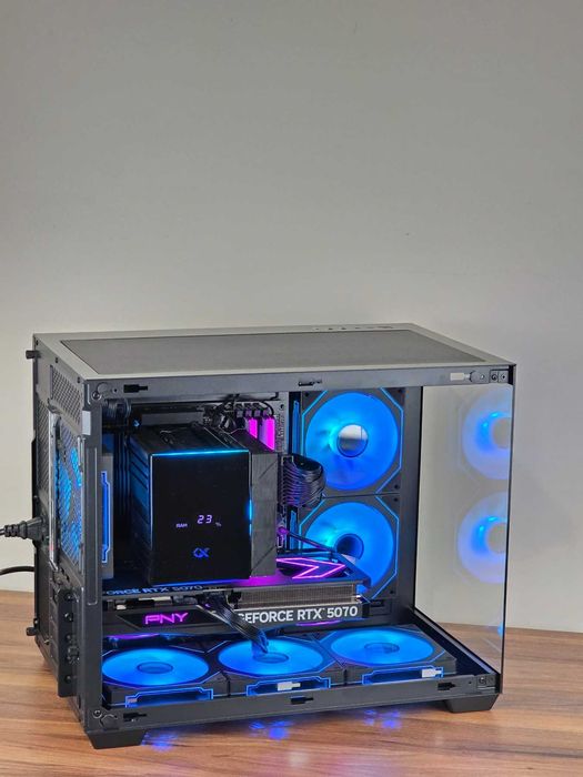 Геймърски компютър - Нов ( Ryzen 7 7700 | RТX 5070 | DDR5 RAM | SSD NVMe )