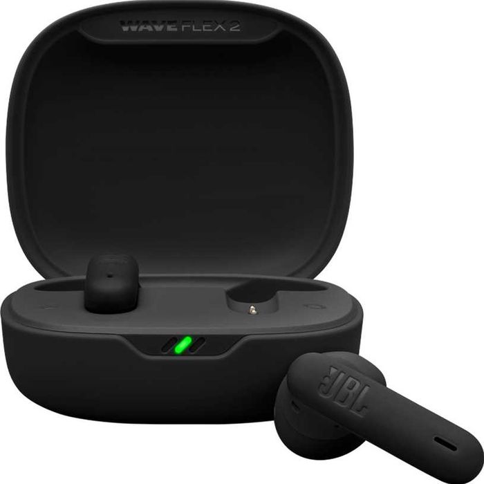Слушалки in-ear JBL Wave Flex, True Wireless, Bluetooth, Deep Bass, Черни