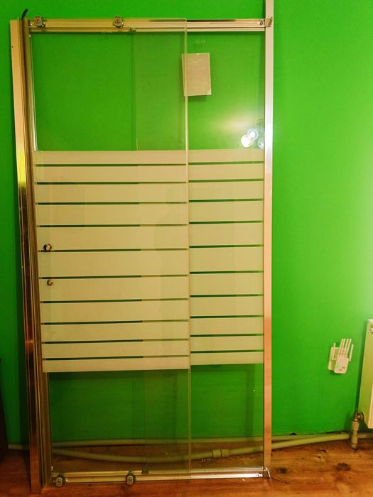 Параван за баня 100×190см