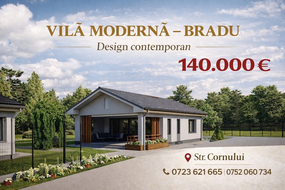 Casa la cheie la strada principala