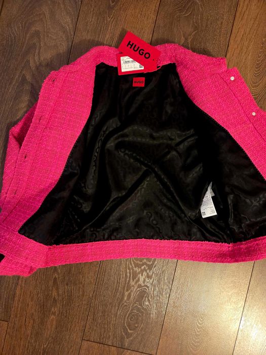 Jachetă HUGO Boss „Akulanna-1” fucsia
