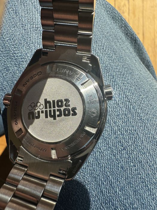 Omega Seamaster Planet Ocean Sochi 2014 Limited – 666/2014 – Full Set – 600m Diver