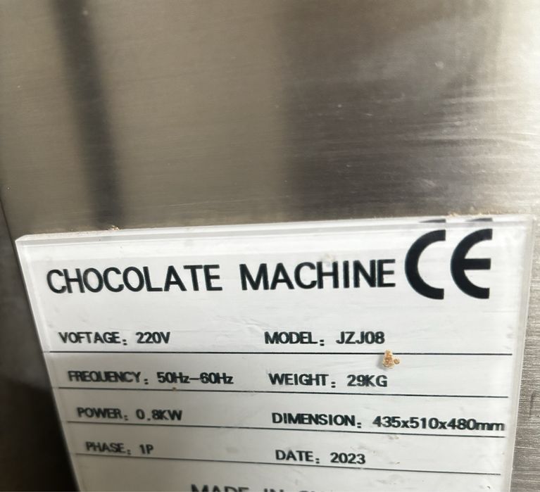Машина за темпериране на шоколад