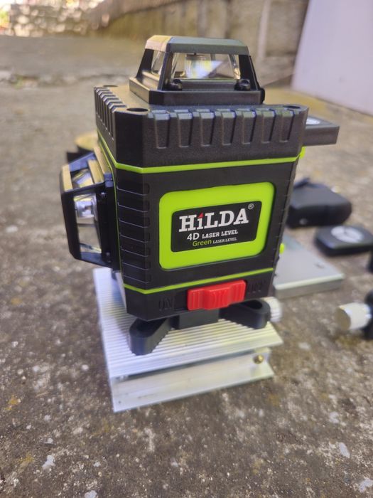 4D 16 линии Лазерен нивелир Хилда Hilda
