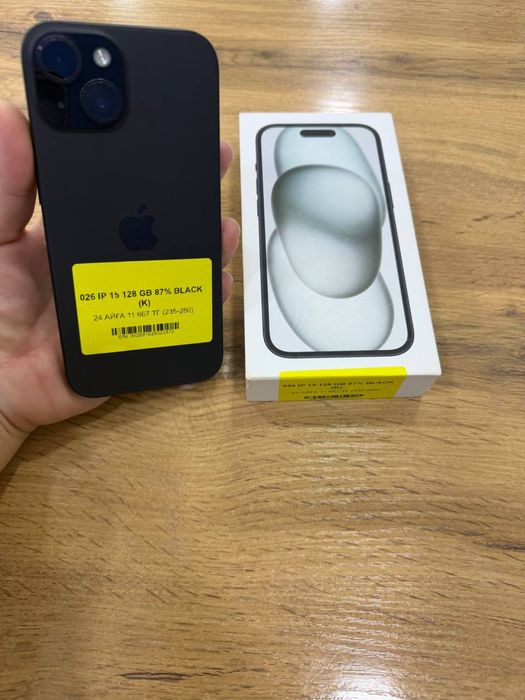 Ip 15 128gb 87% Pintel.kz