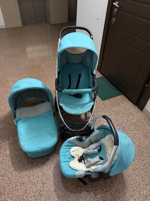 Коляска 3 в одном немецкая