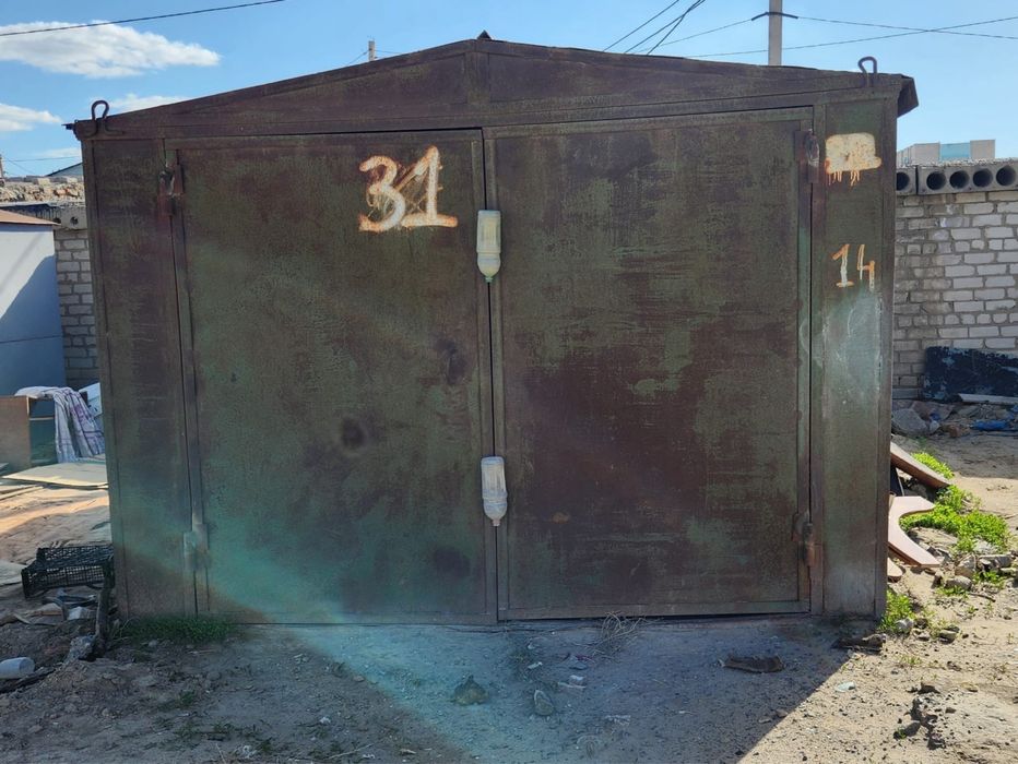 Продается гараж железный г. Кызылорда
