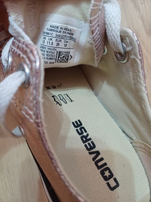 Кеды Converse для девочки