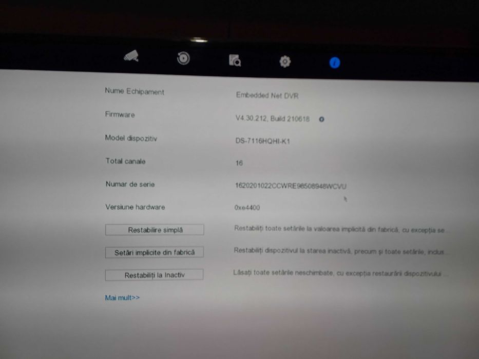 DVR DS-7116HQHI-K1 -  + HDD Western Digital WD20EZRX - 2TB