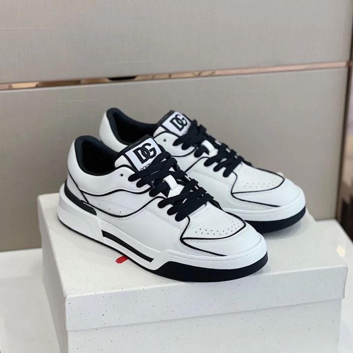 D&G Sneaker / Beige / White