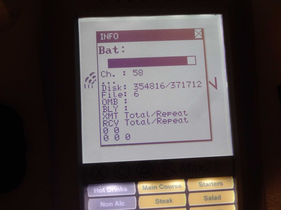 Terminal portabil Handheld ORDERMAN Max2 Plus