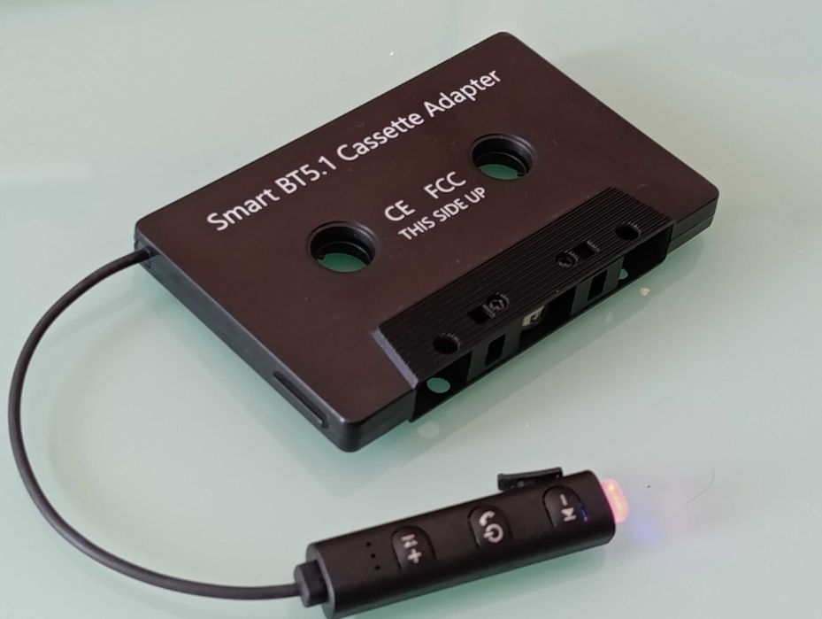 Smart BT5.1 Cassette Adapter blue tooth за касетофони за кола
